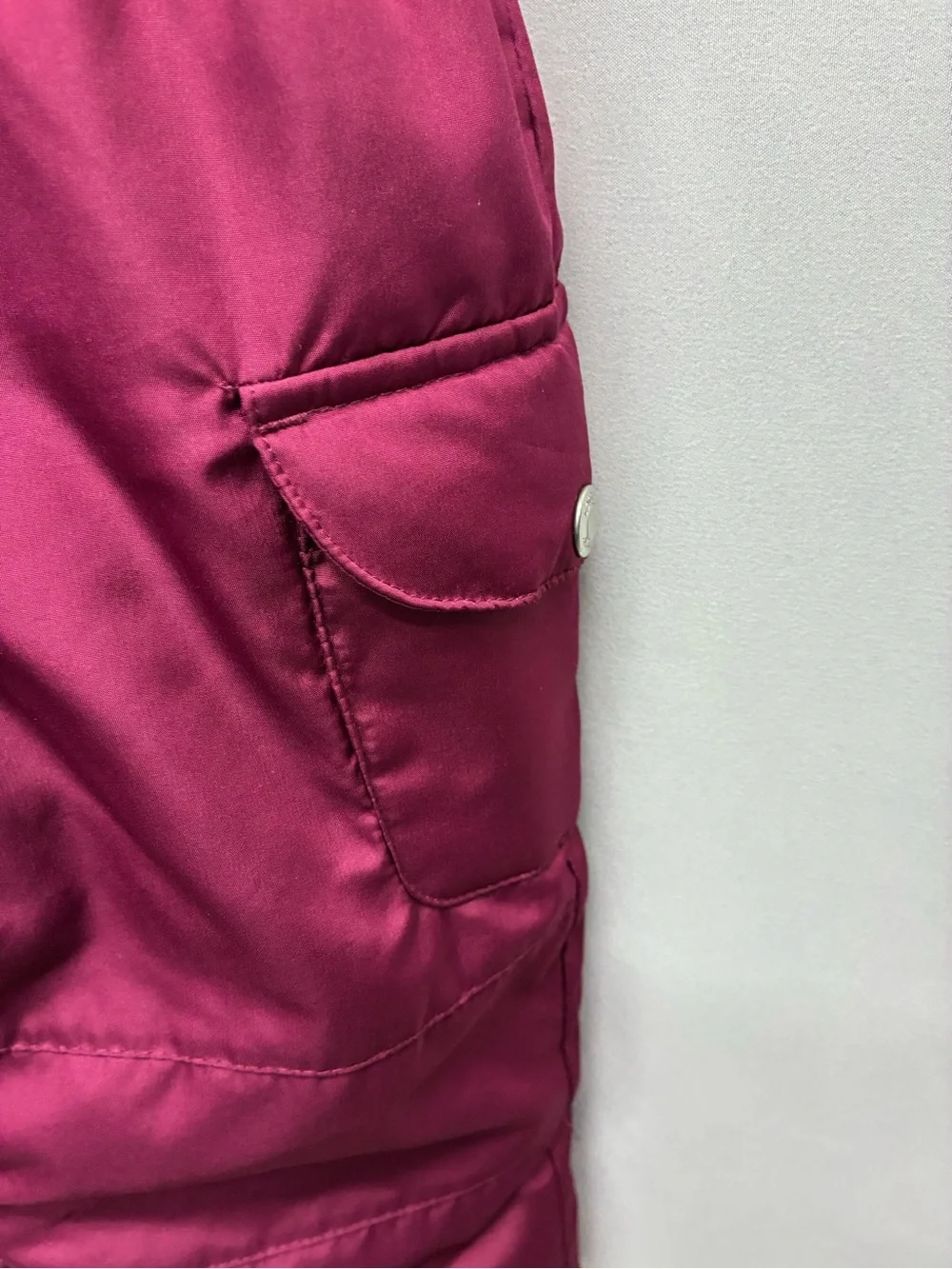 Carters girls 18 months snow bibs overalls snow pants purple winter